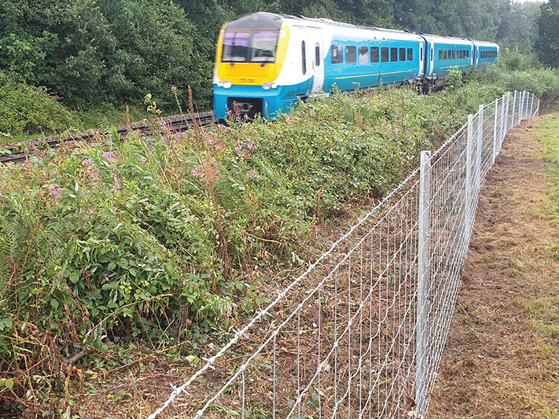 Railway Embankment Netting 
