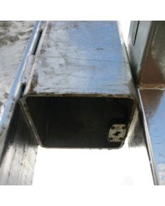 Heavy Duty Triangular Vehicle Barrier-Slam Post 150x150mm