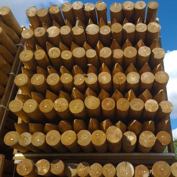UC4 Posts, Struts &amp; Strainers-75-100mm Round-1800mm
