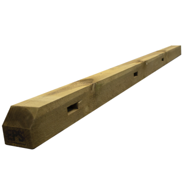 Morticed posts-2400mm x 100mm x 100mm (3 morticed)