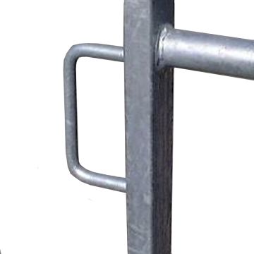 Ashbourne Galvanised Metal Field Gate 3050mm D Loop