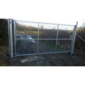 Deer / Security Meshed Gate Kit 3.6m-Metal Gate Posts