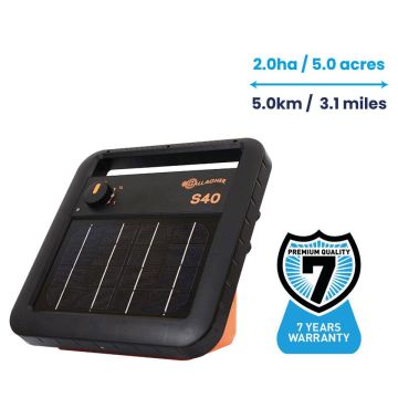 Gallagher S40 Portable Solar Fence Energiser