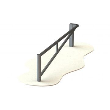 Hingleless Triangular Vehicle Barrier