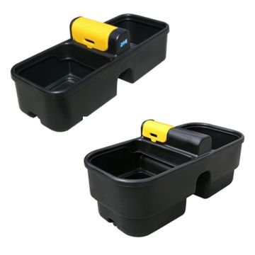 Fast-Fill Double Reservoir Water Trough