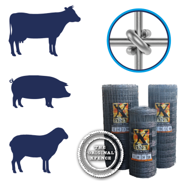 X™ fence® Cattle/Railway Fence XHT11-122-15 