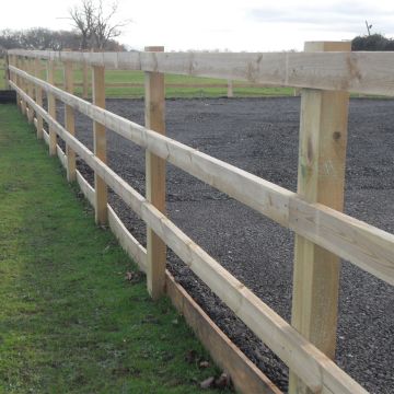 Sawn Post and Rail 