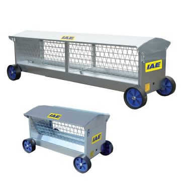 Sheep Hayrack on Wheels