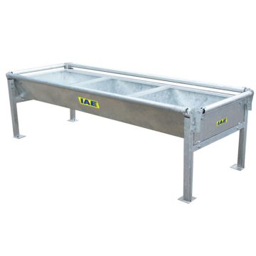 Low Level Beef Trough on Legs &amp; Badger Defence Kit-Trough and Badger Defence Kit