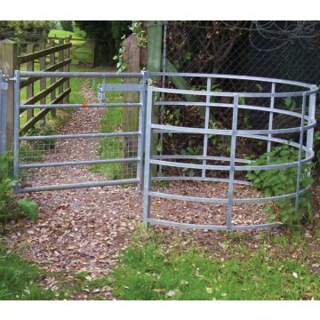 Woodstock Kissing Gate-Large mobility (plain hoops)