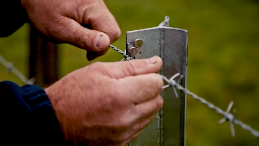 Clipex National Trust Fencing, erected by Nathan Battershill