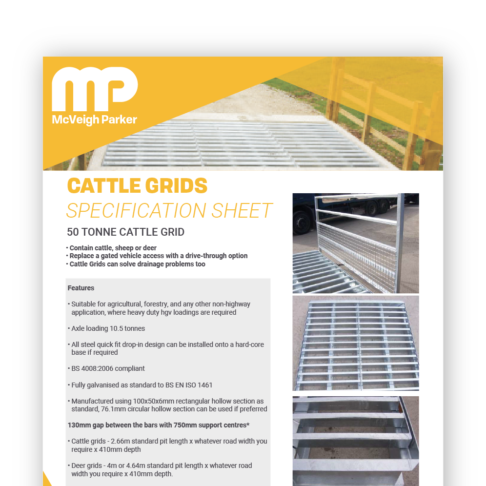 Cattle Grid &#8211; 50 Tonne