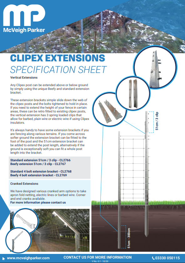 Clipex® Vertical Extension