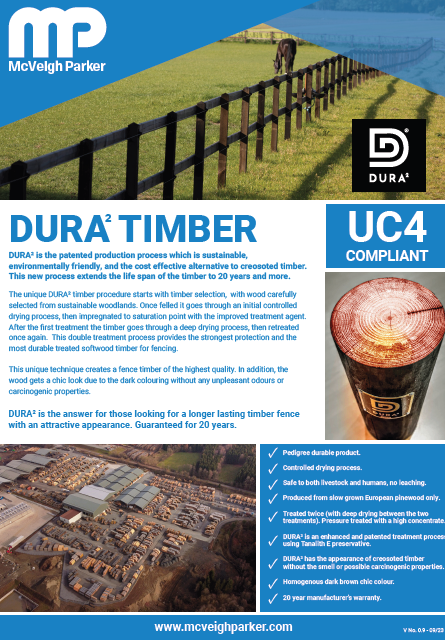 Dura² Posts, Struts &#038; Strainers